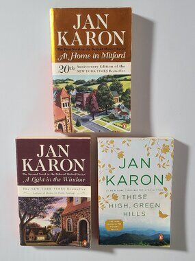 Jan Karon Mitford Series Book Lot Paperback Books #1-2-3